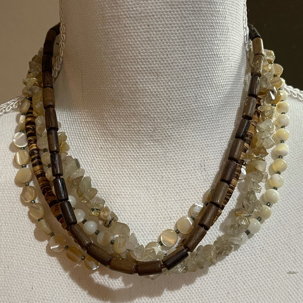 Silpada 4 strand necklace